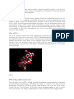 DNA Testing in Forensic Science