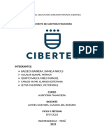 Proyecto de Auditoria Financiera