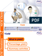 yield - IGCSE