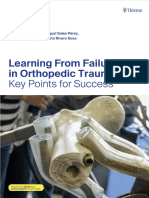 Learning From Failures in Orthopedic Trauma Key Points for Success