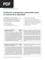 17 Productos y Programas Comerciales Para El Control de La Obesidad