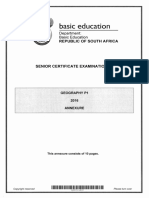 Geography P1 Annexure