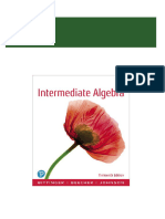 Immediate download Solution Manual for Intermediate Algebra, 13th Edition, Marvin L. Bittinger all chapters