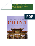 Complete Download Modern China The Fall and Rise of a Great Power 1850 to the Present First Edition Jonathan Fenby PDF All Chapters