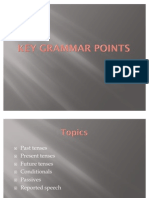 Key Grammar Points