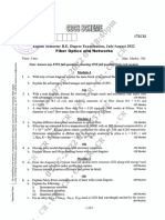 VTU Exam Question Paper With Solution of 17EC82 Fibre Optics and Networks July-2022-Dr.K.venkateswaran