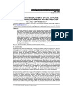 Transport and Chemical Kinetics of H /N Jet Flame: A Flamelet Modelling Approach With Nox Prediction