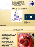 ROTURA UTERINA IVSS