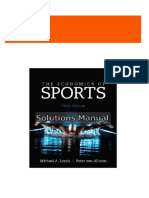 Download Study Resources for Economics of Sports The 5th Edition Leeds Solutions Manual