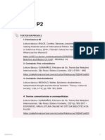 Resumo Teoria das Relações Internacionais