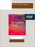 The Earliest China 1st Edition Hong Xu 2024 Scribd Download