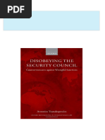 Full download Disobeying the Security Council Countermeasures against Wrongful Sanctions 1st Edition Antonios Tzanakopoulos pdf docx