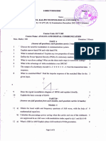 ECT305 ANALOG AND DIGITAL COMMUNICATION, DECEMBER 2023