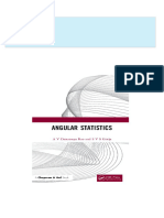 [FREE PDF sample] Angular Statistics 1st Edition A V Dattatreya Rao ebooks