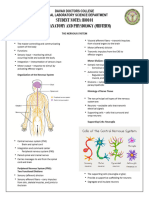 BIO101 Student Notes MIDTERM the Nervous System