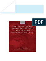 Complete Download The International Minimum Standard and Fair and Equitable Treatment 1st Edition Martins Paparinskis PDF All Chapters