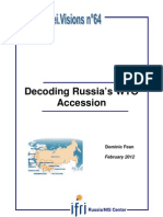 Decoding Russia's WTO Accession