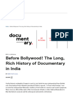 Before Bollywood! The Long, Rich History of Documentary in India _ International Documentary Association