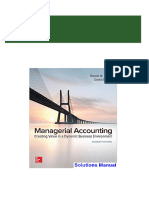 Managerial Accounting Creating Value in a Dynamic Business Environment 11th Edition Hilton Solutions Manual download pdf