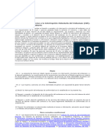 Regulación sobre Acceso a la Interrupción Voluntaria del Embarazo (IVE). Despenalización del Aborto