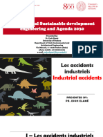 Les accidents industriels