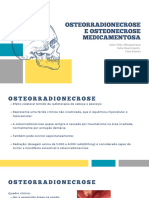 Osteoradionecrose e osteonecrose medicamentosa 