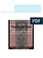 Instant download Postmodernism and Social Inquiry 1st Edition David R. Dickens pdf all chapter