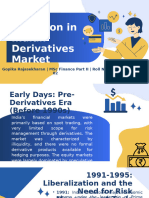 Evolution of Indian Derivatives Market