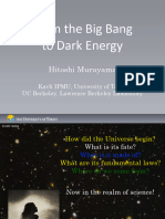 from big bang to dark energy 