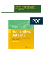 Humanities Data in R Exploring Networks Geospatial Data Images and Text 2nd Edition Unknown 2024 Scribd Download