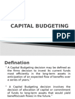 Capital Budgeting