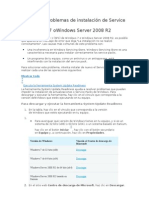 Solucionar Problemas de Instalación de Service Pack 1