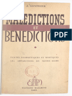 Malédictions et bénédictions. Textes prophétiques et mystiques - Les apparitions de Notre-Dame