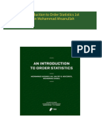 An Introduction to Order Statistics 1st Edition Mohammad Ahsanullah all chapter instant download