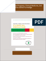 Full Download Oxford Assess and Progress: Clinical Medicine, 3rd Edition Daniel Furmedge PDF DOCX