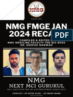 NMG FMGE JAN 2024 RECALL