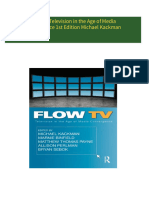 [FREE PDF sample] Flow TV Television in the Age of Media Convergence 1st Edition Michael Kackman ebooks