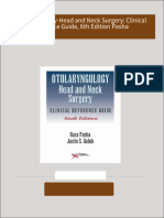 Download full Otolaryngology-Head and Neck Surgery: Clinical Reference Guide, 6th Edition Pasha ebook all chapters