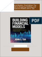 Instant download Building Financial Models, Third Edition: The Complete Guide to Designing, Building, and Applying Projection Models John S. Tjia pdf all chapter