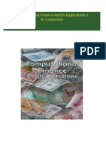 [Ebooks PDF] download Computational Finance And Its Applications II M. Costantino full chapters