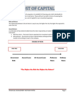 Cost of Capital and Capital Structure with Name