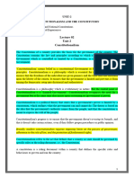 02. Unit 2 - Constitutionalism