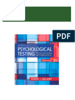 Download Complete Psychological Testing History Principles and Applications 7th Edition PDF for All Chapters