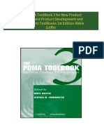 The PDMA ToolBook 3 for New Product Development Product Development and Management ToolBooks 1st Edition Abbie Griffin all chapter instant download