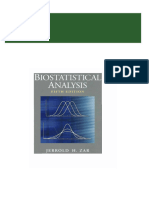 Immediate download Biostatistical Analysis 5th Edition ebooks 2024