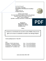 Isolement et caractérisation des nouvelles souches PGPR et étude de leurs effets sur les teneurs en métabolites secondaires chez Moringa Oleifera