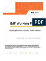 210300 IMF - The Political Economy of Inclusive Growth. a Review