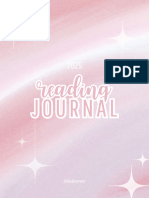 (Pink) 2025 Reading Journal