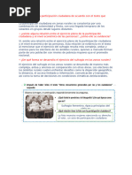 cómo ocurre la participación ciudadana de acuerdo con el texto que acabas de leer