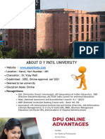 DY Patil Vidyapeeth Navi Mumbai Online - Brochure